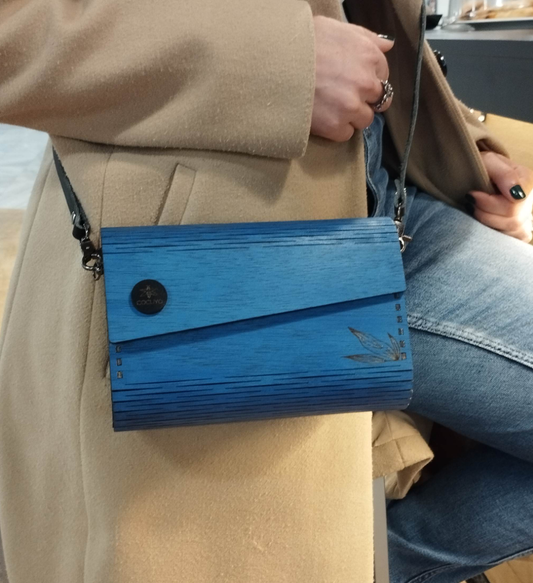 Bolsos COCUYO. Variante Trinidad Azul