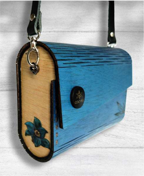 Bolsos COCUYO. Variante Trinidad Azul